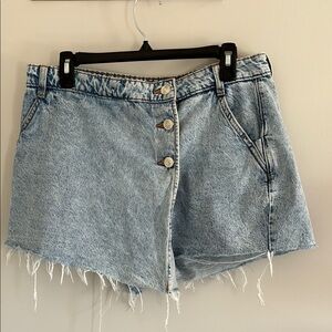 Denim Blue Women's Shorts